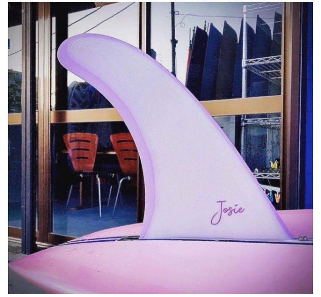 Alkali Josie シングルフィン ピンク　10インチ