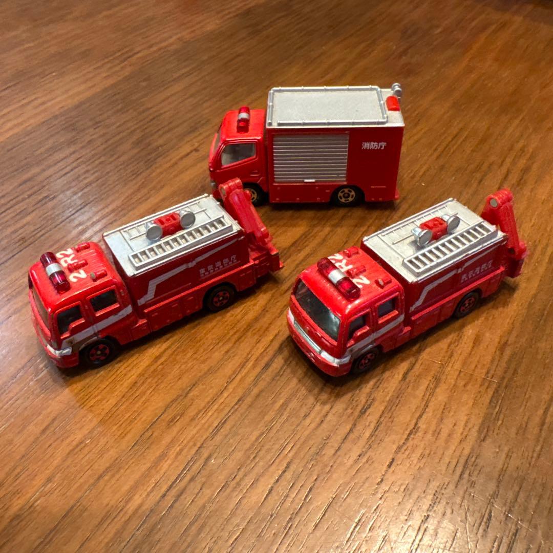 トミカ 消防車 ミニカー セット