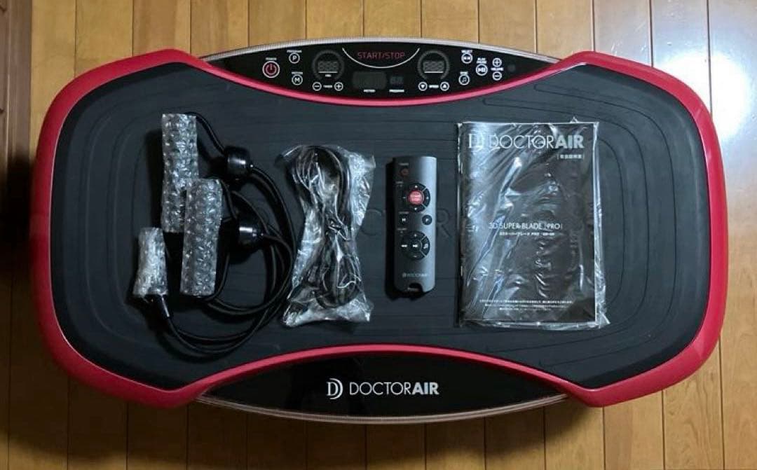 ドクターエアー 3Dスーパーブレード SB06 振動マシン ピンク