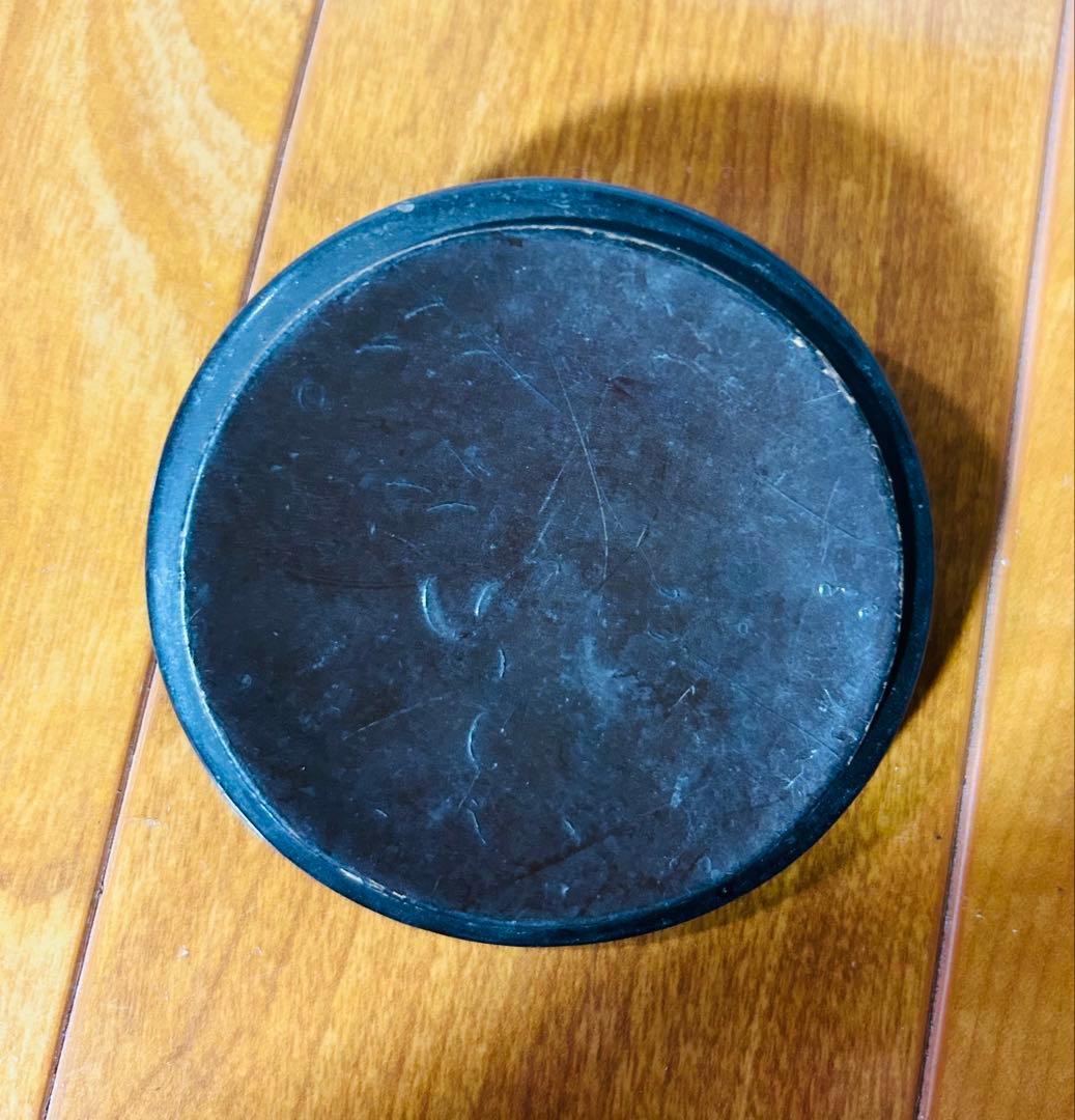 清時代　水指•マラカイト•緑釉•福字紋緑釉水指　共箱　共布