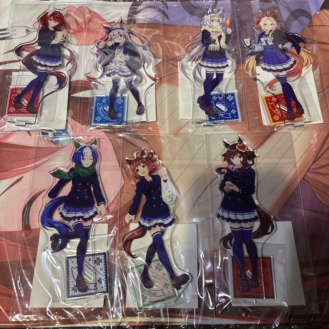 ウマ娘　アクリルスタンド　セブンイレブンコラボ　全7種セット