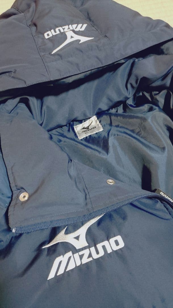 【美品】MIZUNO ミズノ ダウン ベンチコート﻿ size:ＸＯ