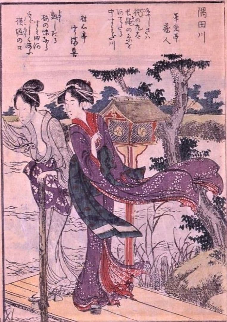 葛飾北斎画　絵本「東都勝景一覧」上巻　江戸期版の越前和紙複製和紙刷り　全20点