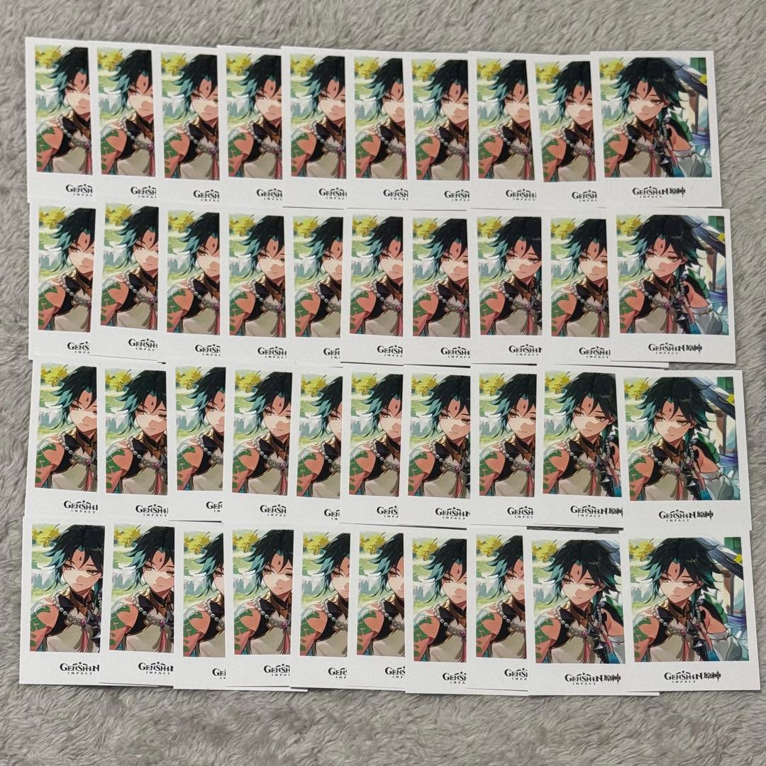 原神 チェキ風イラストカード 魈セット