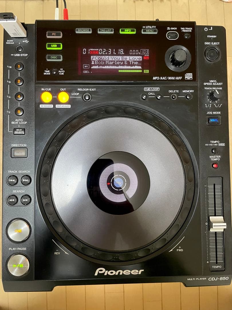 Pioneer CDJ-850 DJ機材