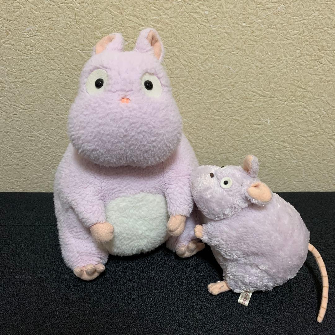 【千と千尋の神隠し】ぬいぐるみS(なかよし坊ねずみ／這い)