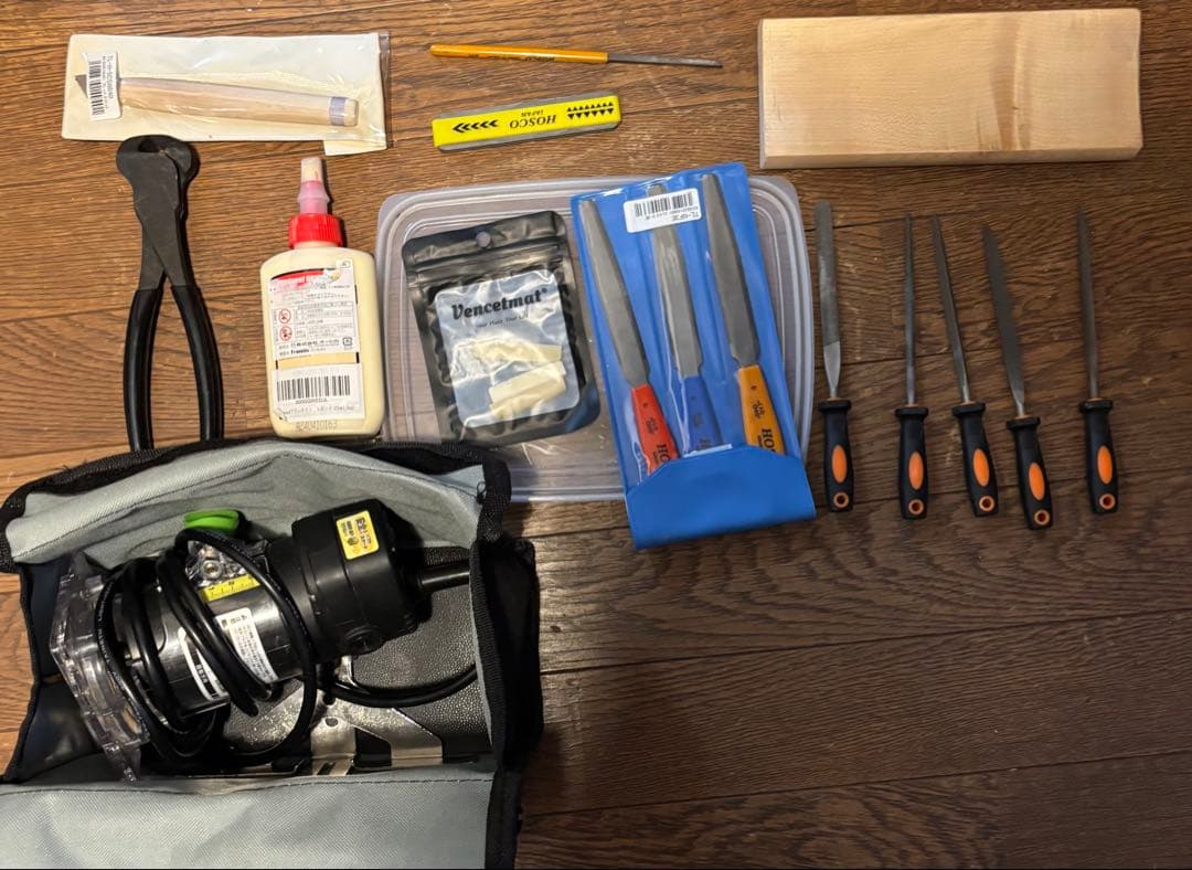 ギターネックリペア用工具 トリマー フレット ナット メンテナンス