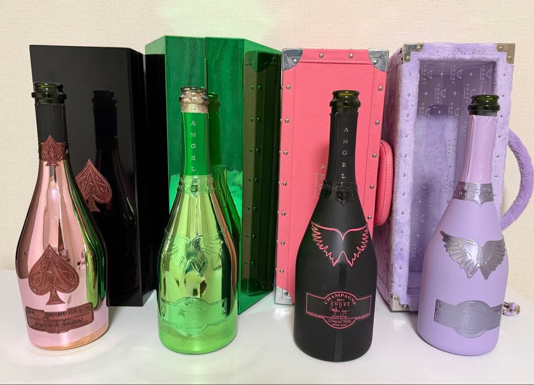 エンジェル / アルマンド 空き瓶まとめ売り ケース付き