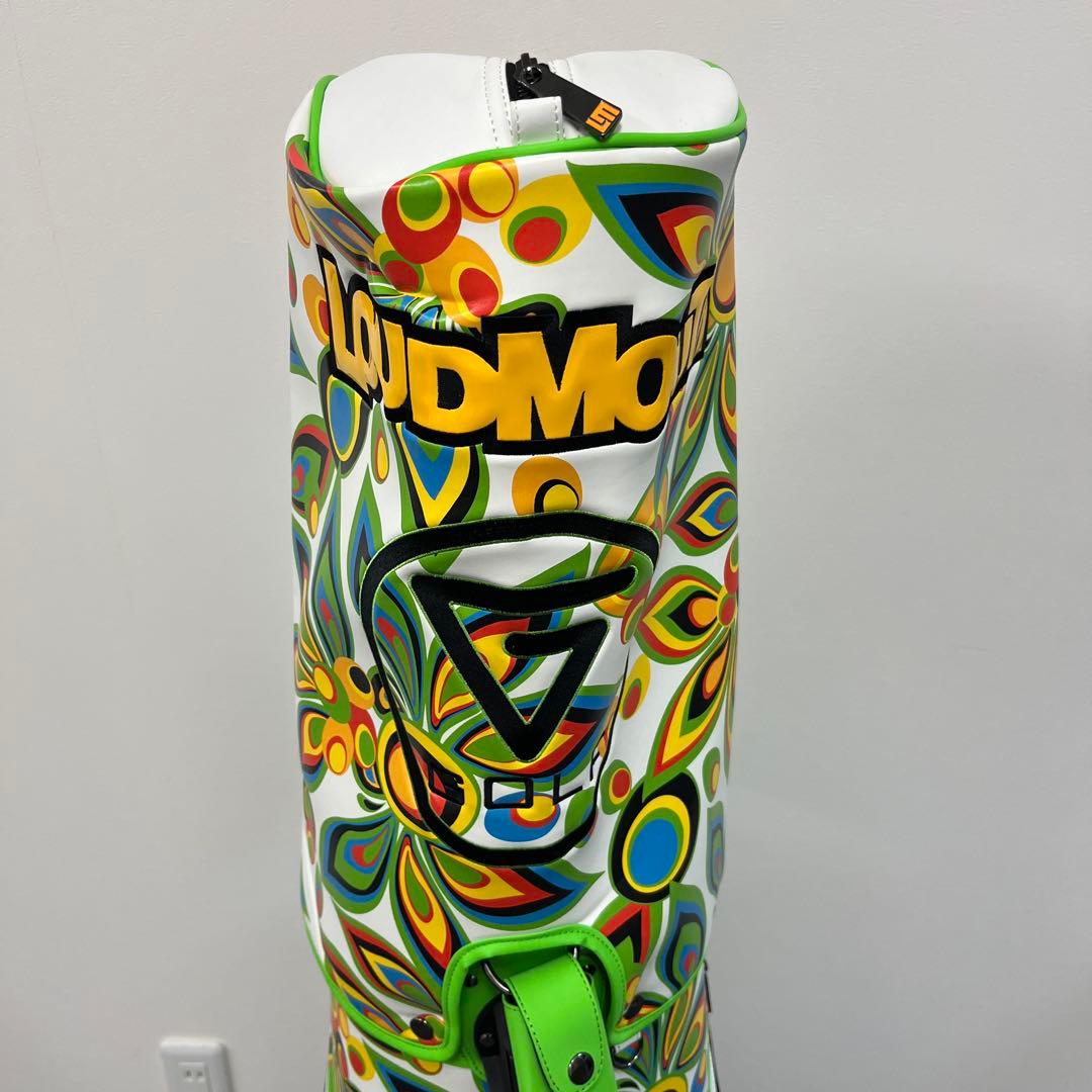 【未使用】ラウドマウス ジョン・デーリー ロゴ入り キャディバッグ 希少品