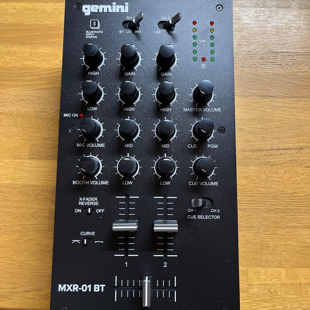 gemini MXR-01 BT DJミキサー