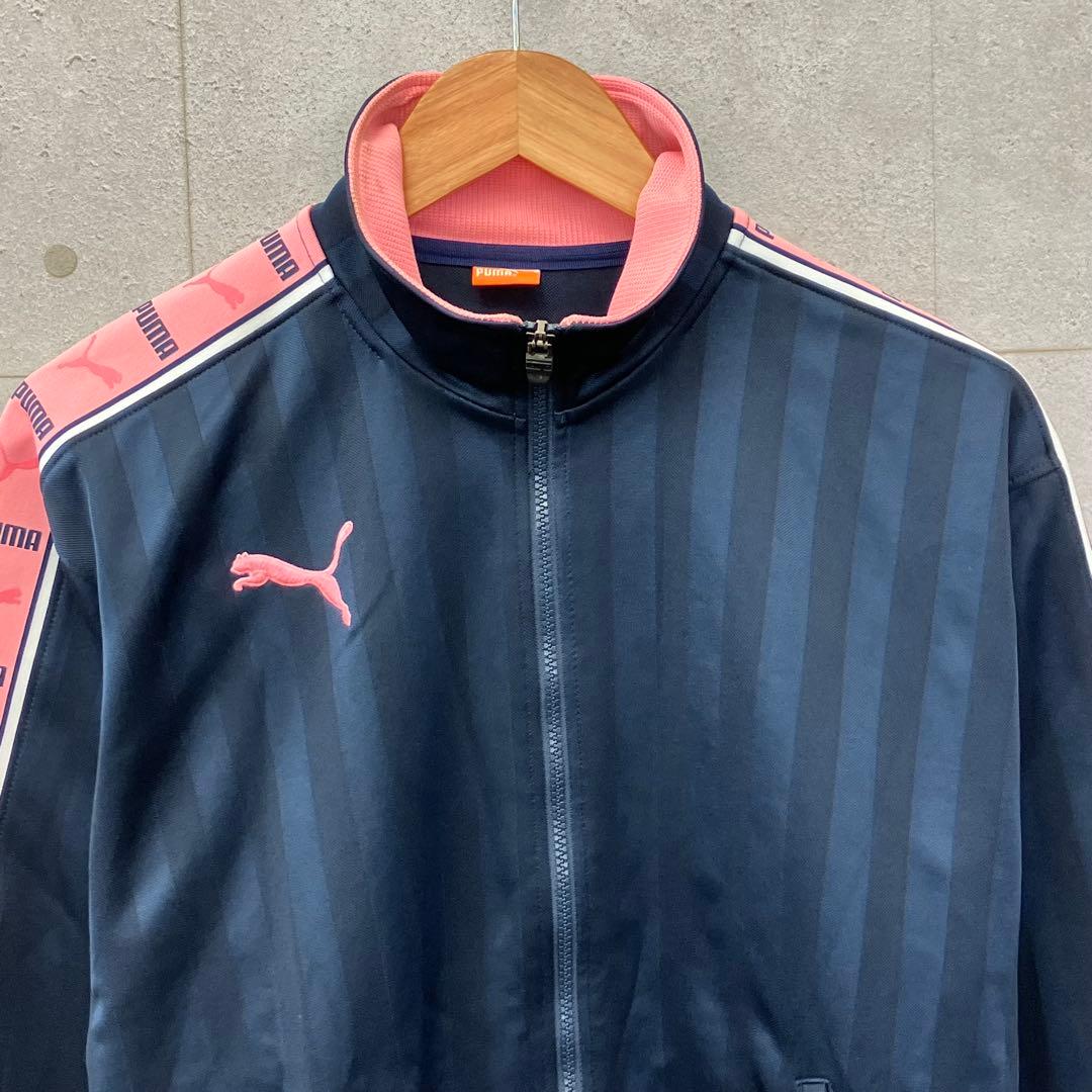 PUMA プーマ ジャージジャケット トラックトップ メンズ SS 紺