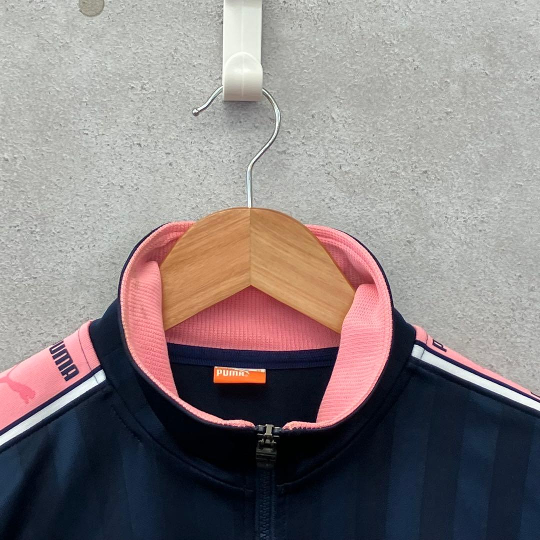 PUMA プーマ ジャージジャケット トラックトップ メンズ SS 紺