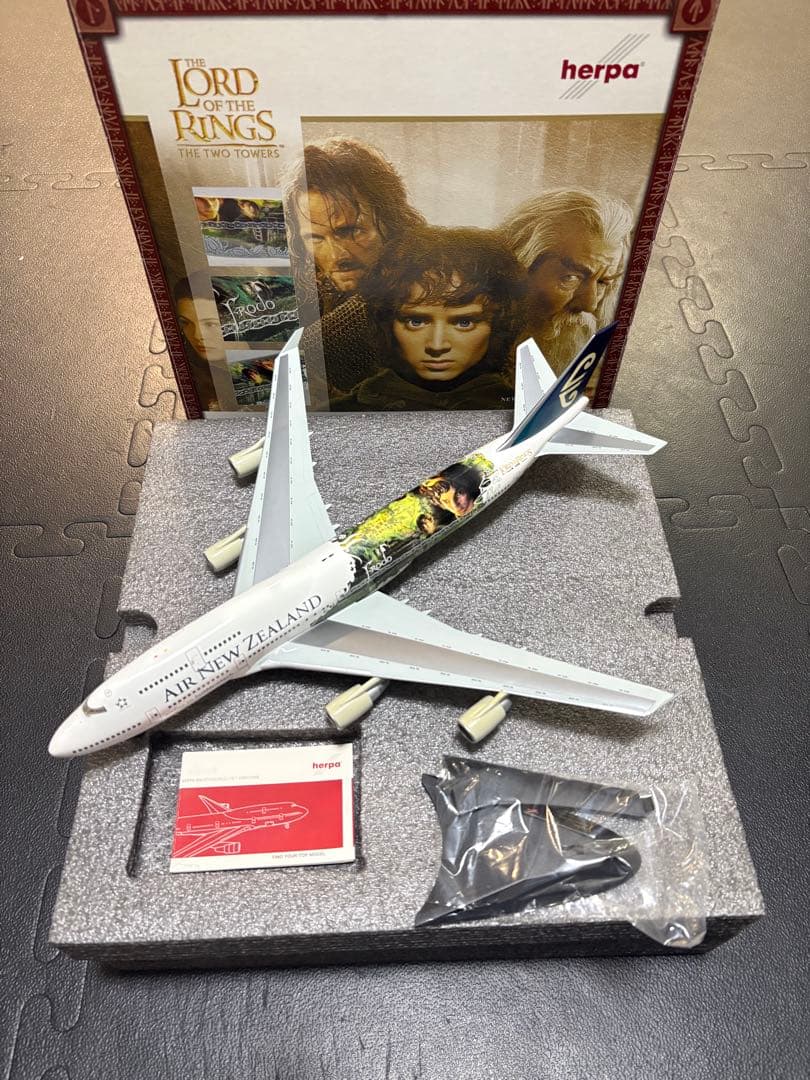 herpa1/200エアニュージーランドボーイング747ロード・オブ・ザ・リング