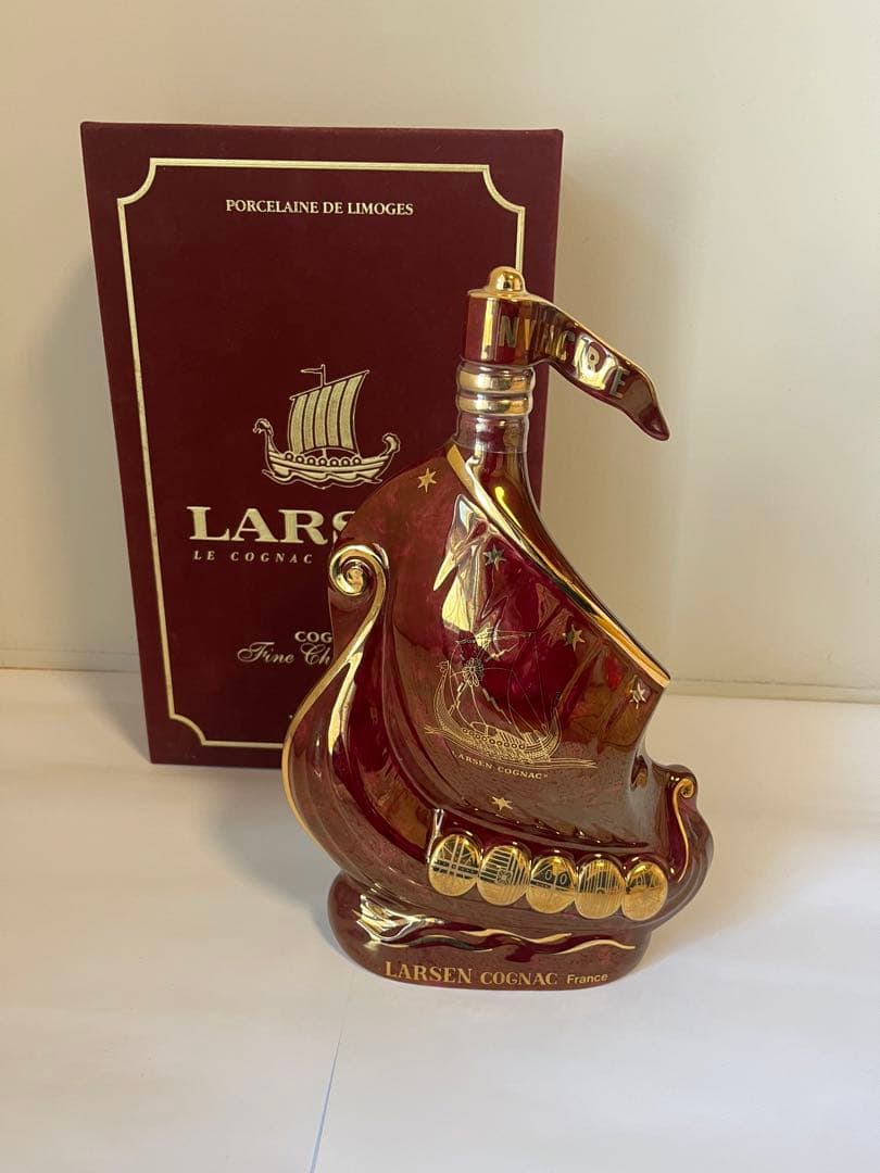 未開栓ラーセンシップ ビンテージ　超貴重　マーブルレッド