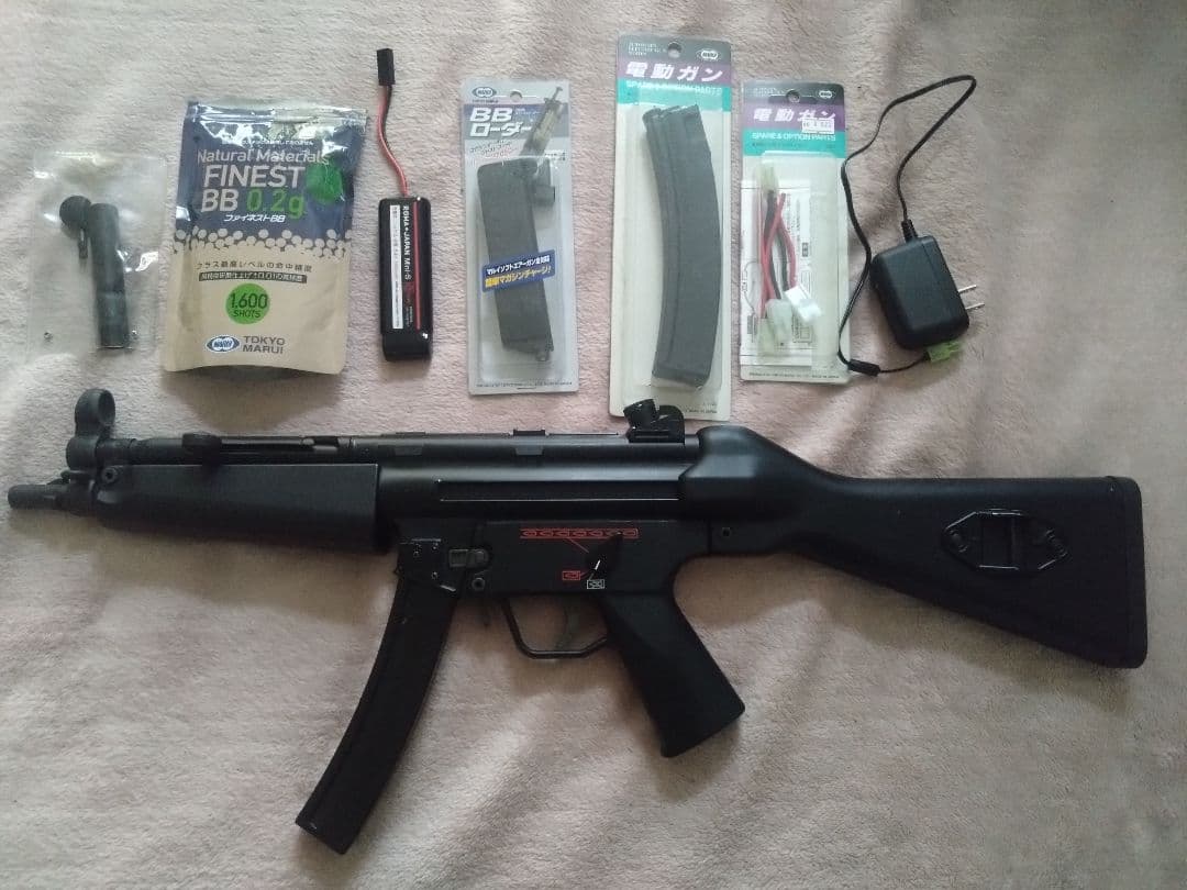 18禁　説明欄必読　マルイ初期型電動ガン　MP5　その他周辺機器