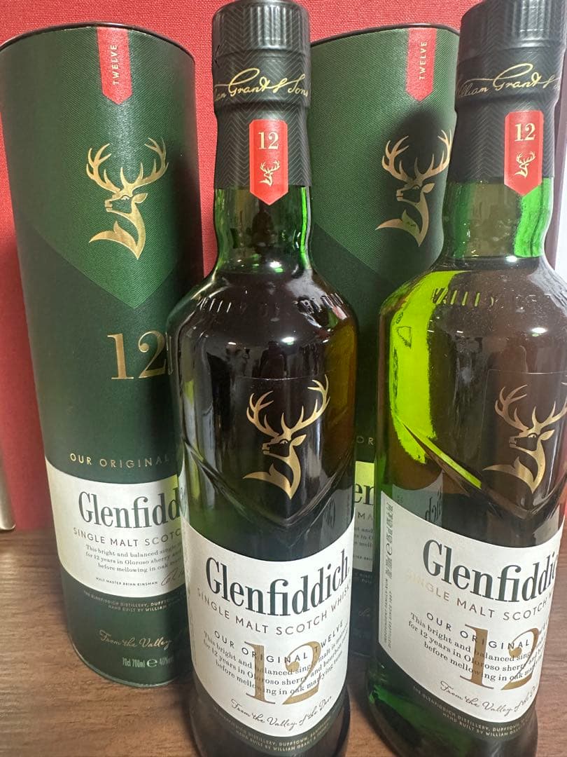 Glenfiddich 12年 シングルモルトウイスキー 700ml缶入り