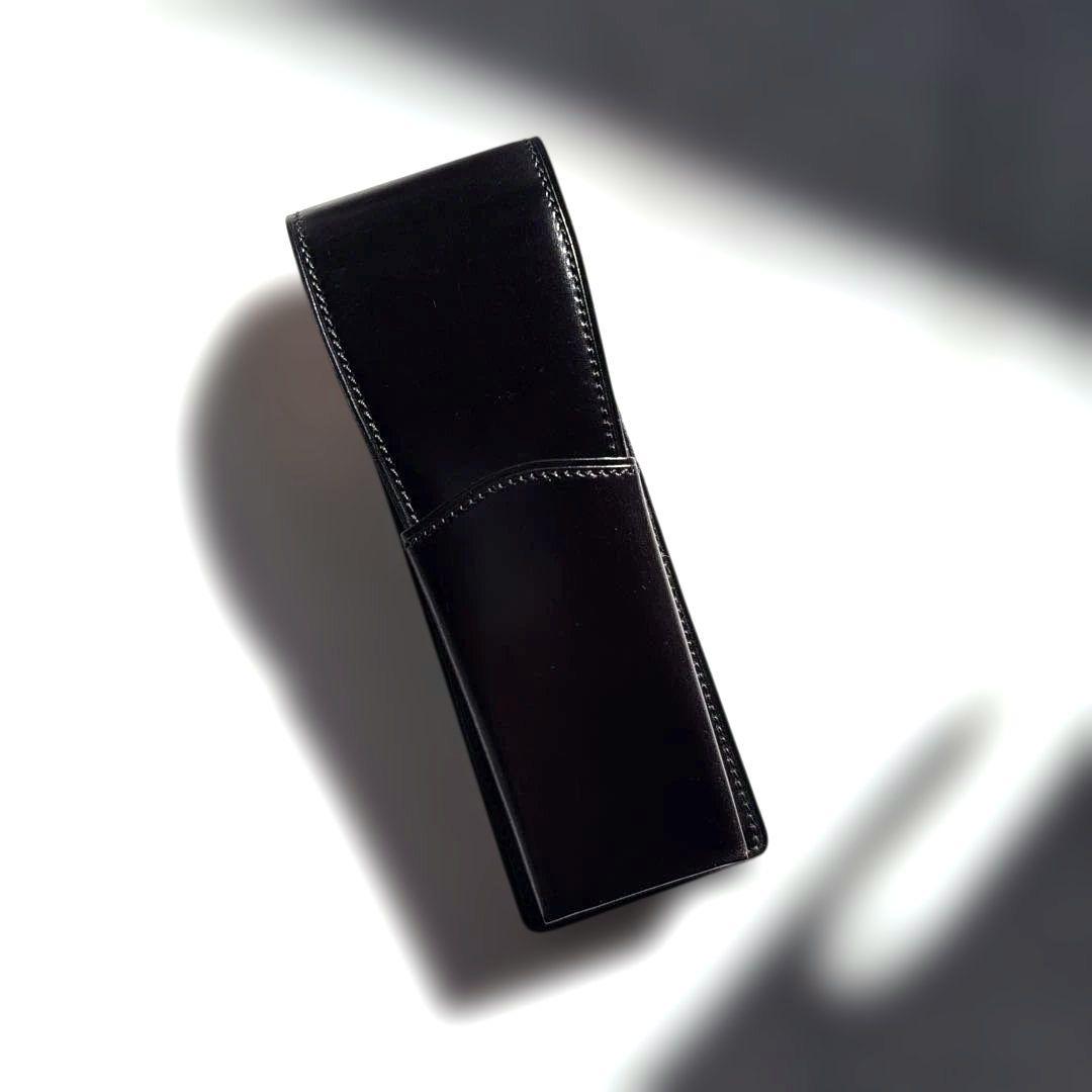 brelio ブレイリオ コードバン ペンケース2本差し