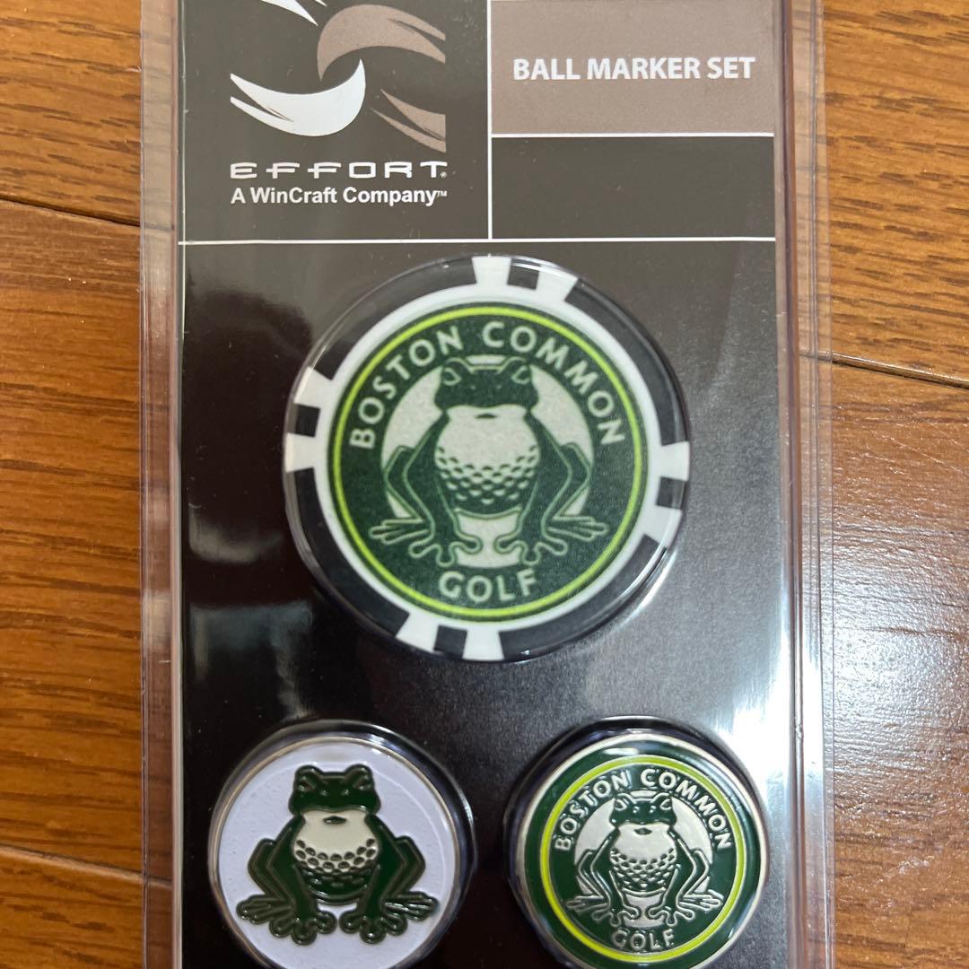 【TGL】ボストン・コモンゴルフ ボールマーカーセット 4個入り