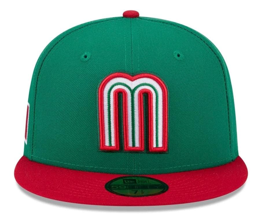 WBC 2026 メキシコ代表 公式キャップ グリーン/レッド 7 3/8