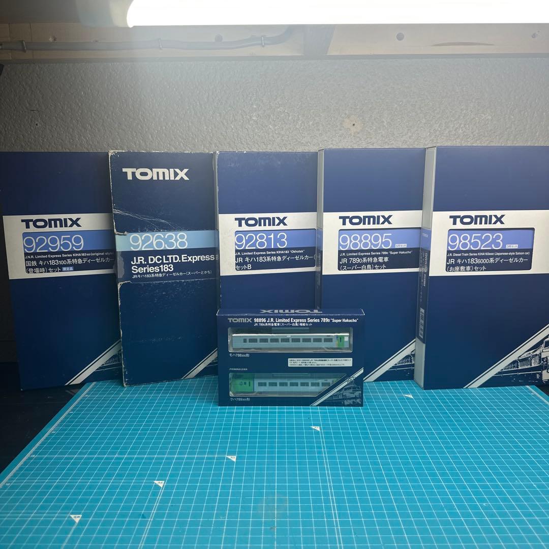TOMIX JR183系 Nゲージ 鉄道模型5セット販売（おまけ付き）