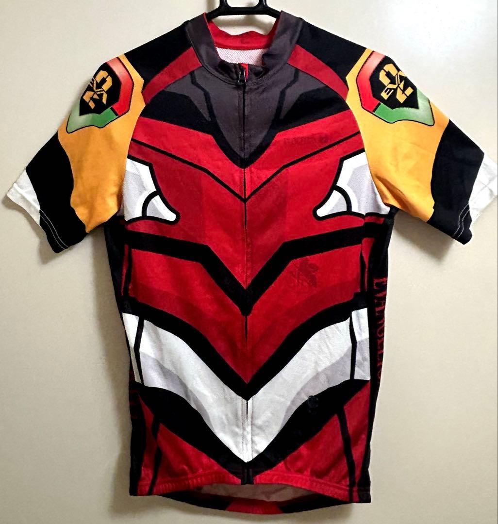 エヴァンゲリヲン新劇場版　サイクルジャージ　弐号機　おそらくM サンボルト