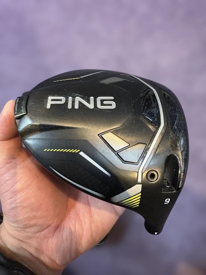 PING ドライバー 9度 G430 10K ヘッドカバー付き