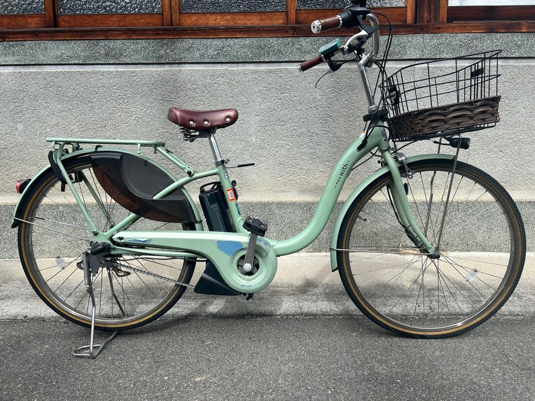 YAMAHA 電動アシスト自転車 ミントグリーン