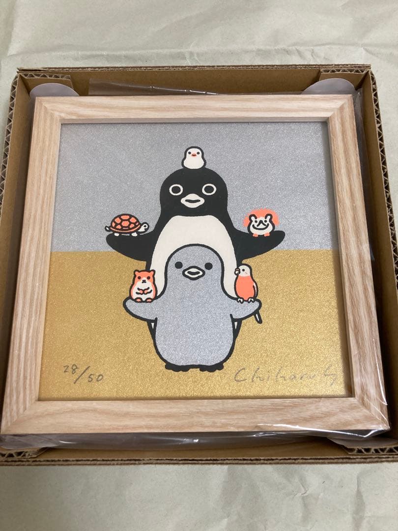 『手乗りフェス』 額装シルクスクリーン