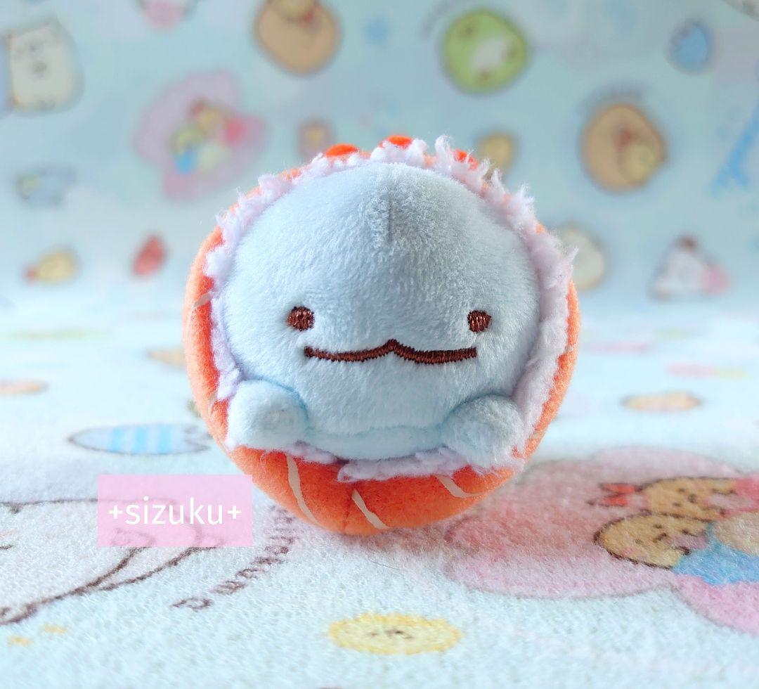 【初期・新品】すみっコぐらし とかげ サーモンロール てのりぬいぐるみ 限定品