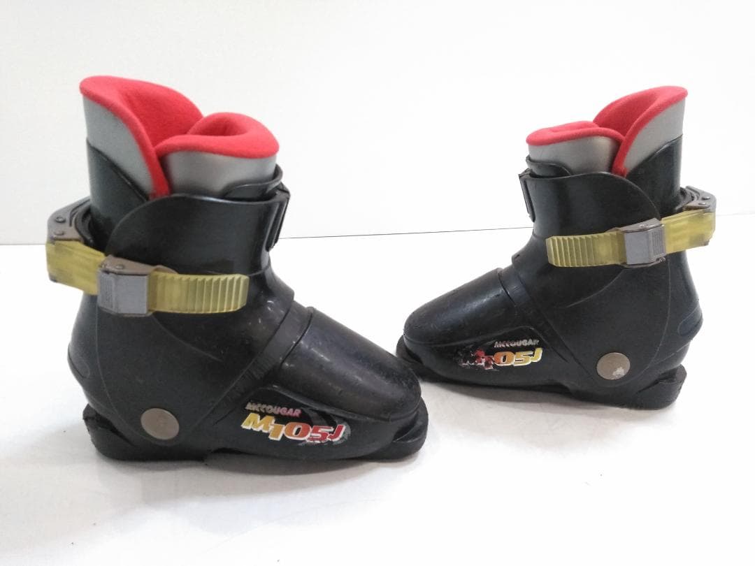 女の子 ジュニアスキー5点セット ピュアコンシャス 100cm 靴 20cm◇