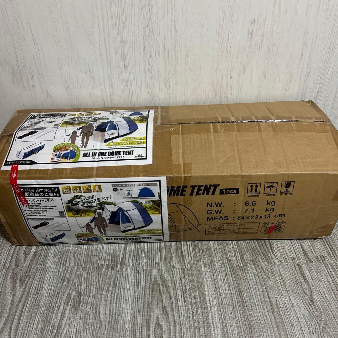 オールインワン　ドームテント　4〜5人用　大型テント