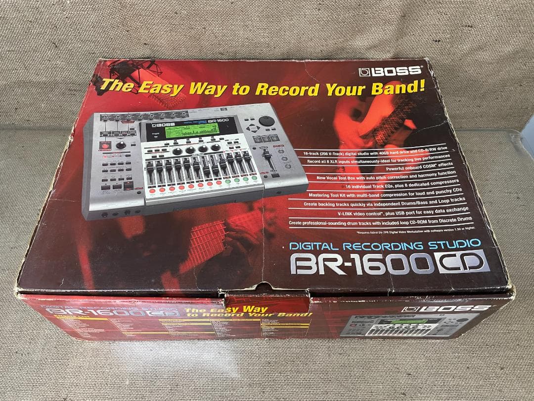 BOSS BR-1600CD デジタルレコーディングスタジオ MTR