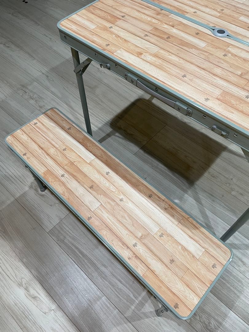 ロゴス　ベンチテーブルセット4