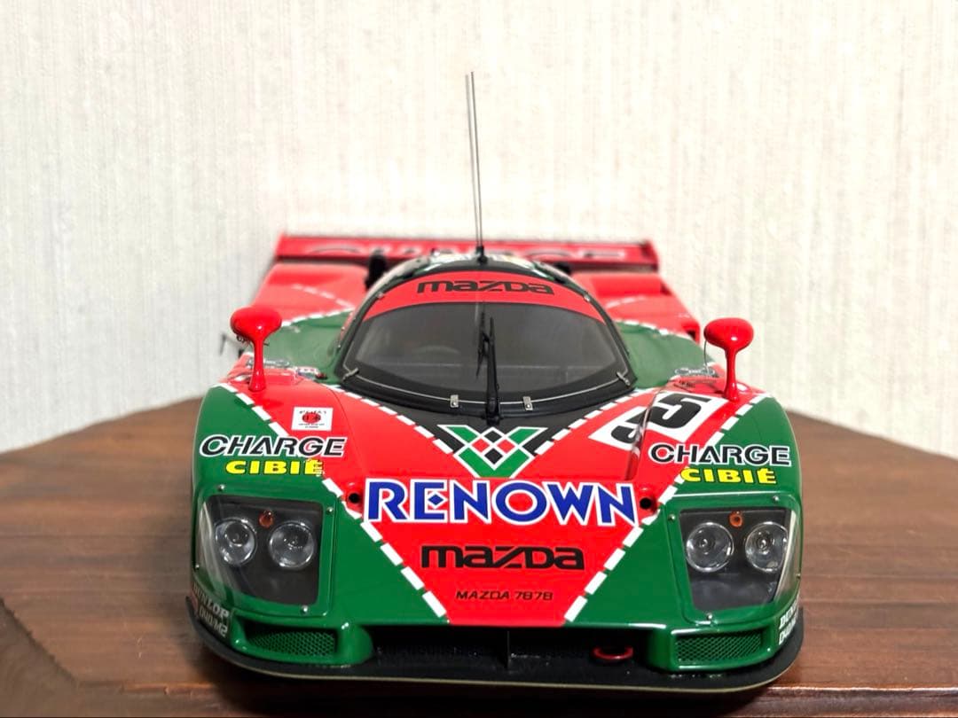 Mazda 787B LEMANS WINNER1991ミニカー 1/18