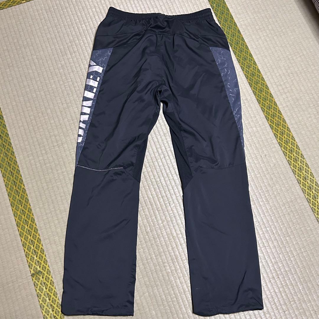 OAKLEY オークリー　ナイロン　ジャージ　上下　セットアップ　ダークグレー