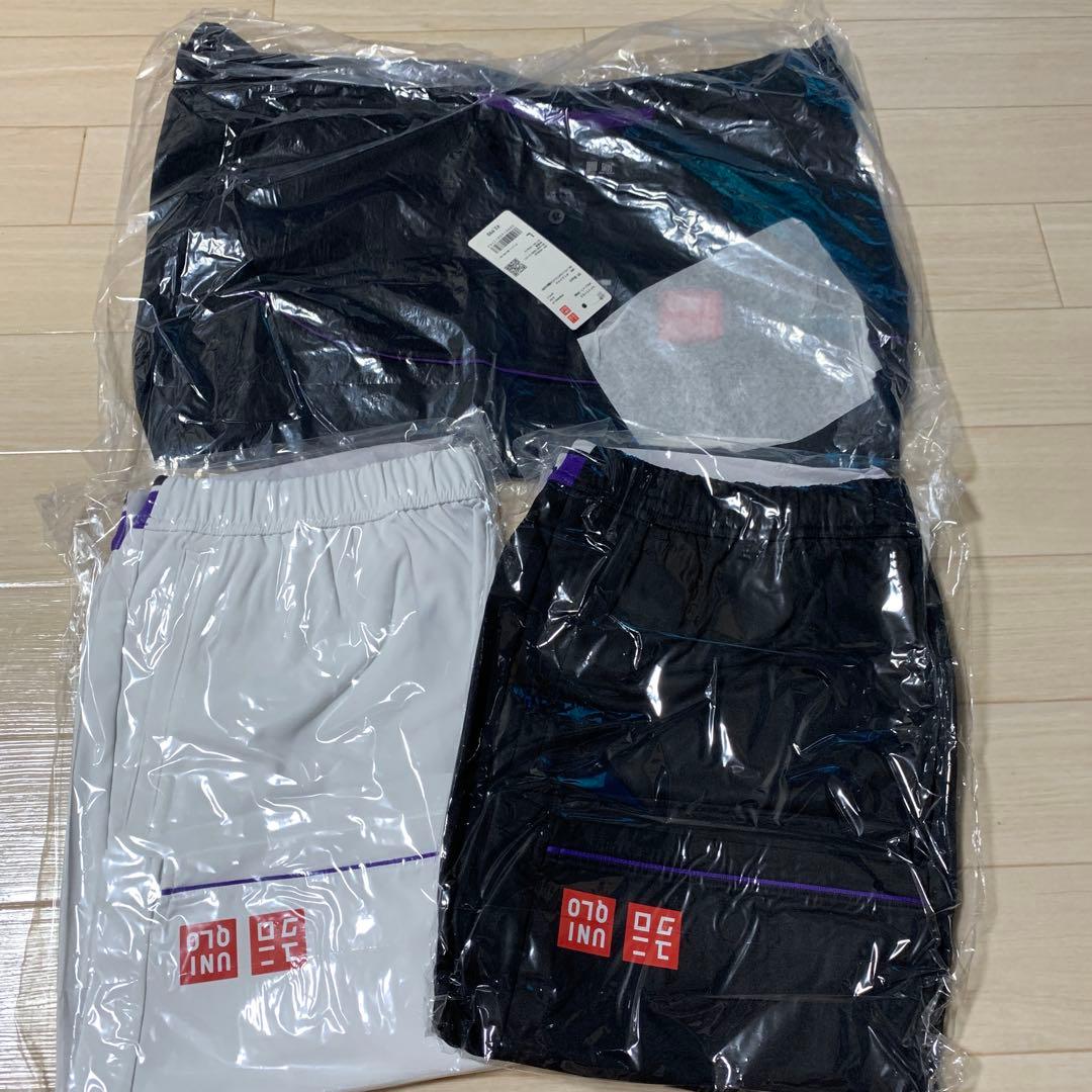 UNIQLO Roger Federer モデル ゲームシャツ&ゲームパンツ2枚
