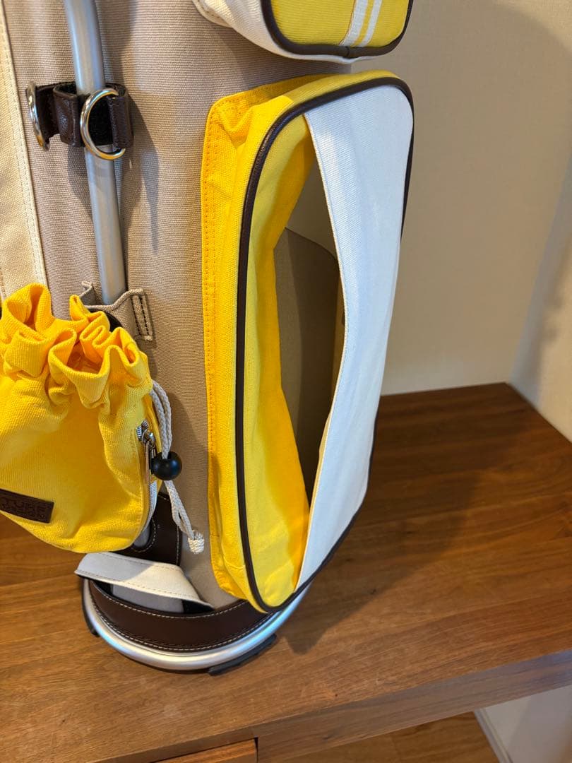 【HIRO3848 】TURF DESIGN 帆布キャディバッグ