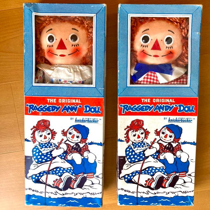 貴重　超激レア　ラガディ　ヴィンテージストック　めちゃくちゃ可愛いアンとアンディ