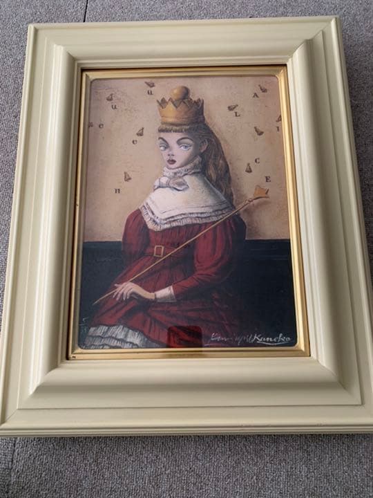 不思議の国のアリス　版画　鏡の国のアリス