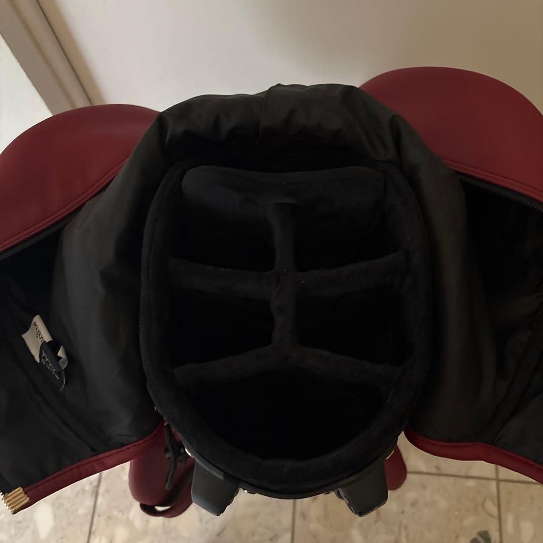 muta ゴルフバッグ バーガンディ