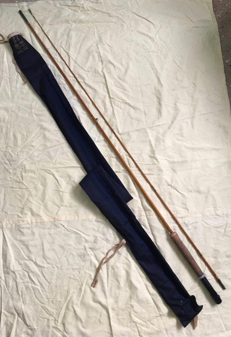 バンブーロッド●8 1/2●USED♪made in Norway●orvis？