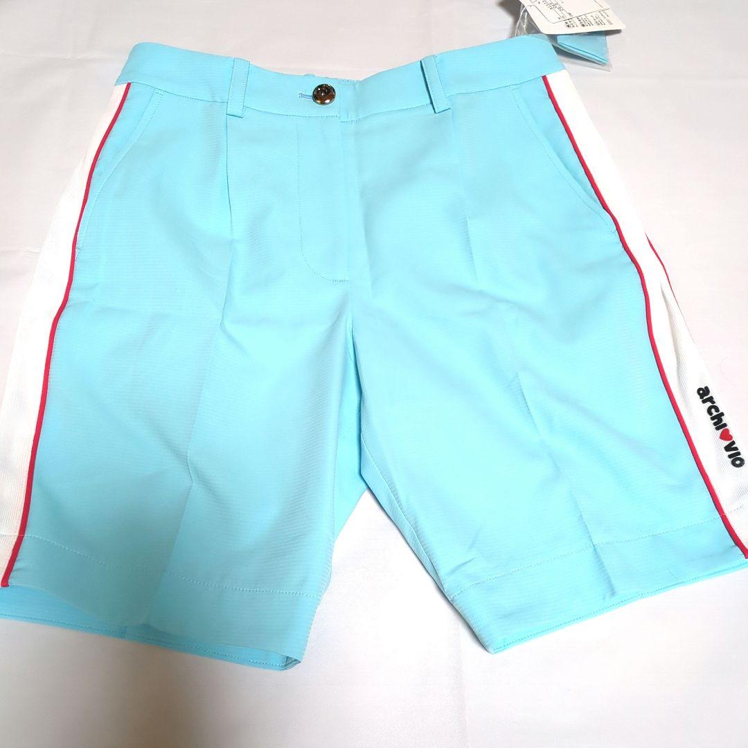 タグ付き　アルチビオ　水色 ハーフパンツ レディース　サイズ38（M）