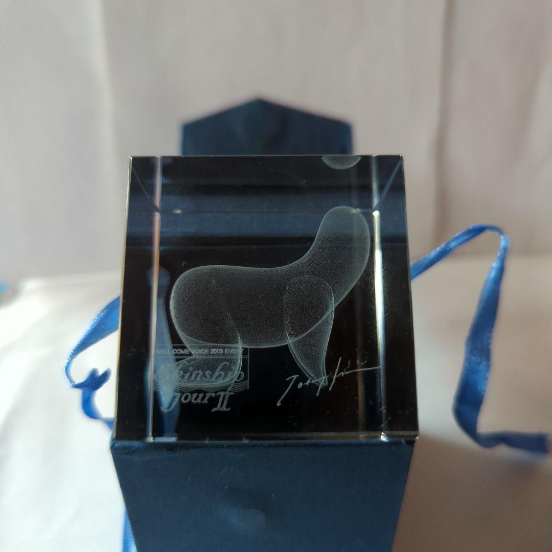 石井竜也さん　イベントグッズ　クリスタルキューブ