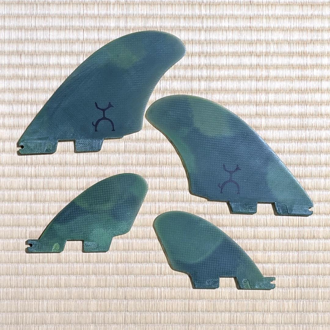 FCSII Rob Machado クアッドフィン　カモグリーン 美品