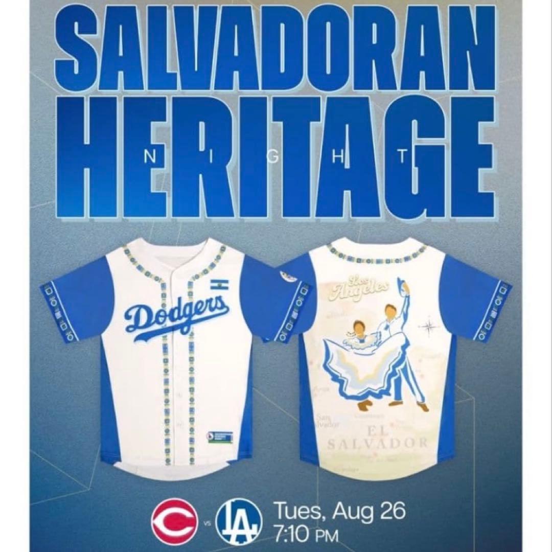 貴重！ ドジャース 限定ユニフォーム エルサルバドルナイト