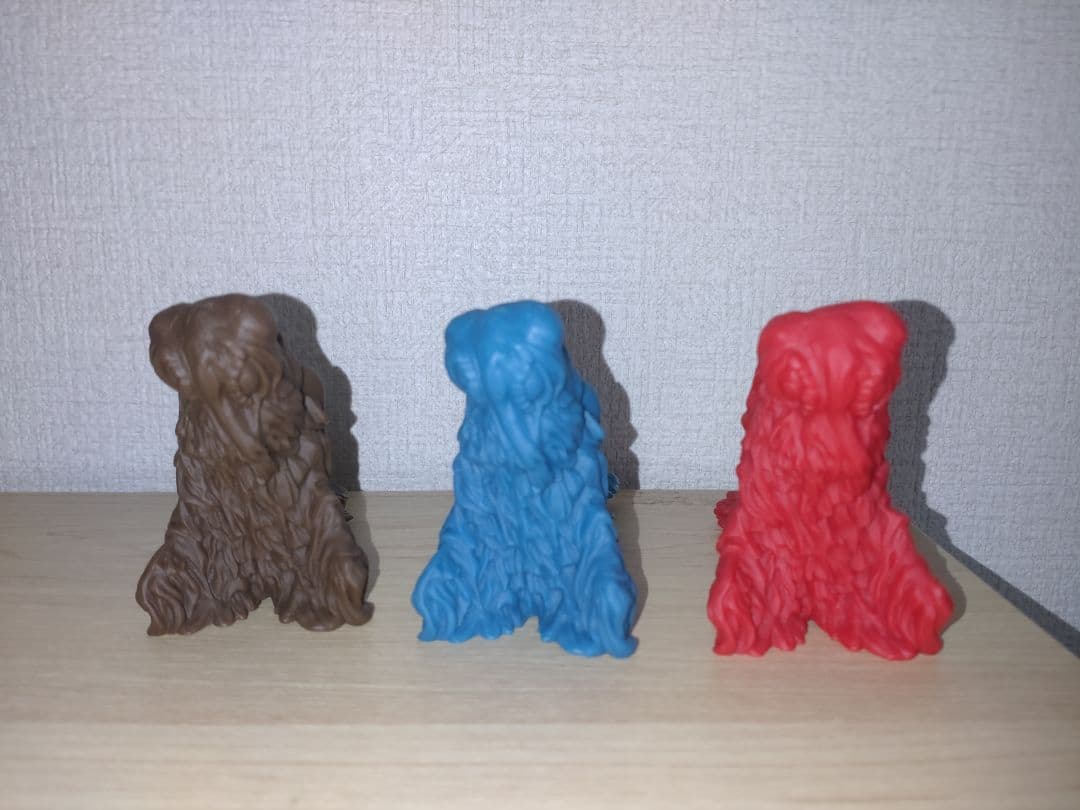 ヘドラ　ジャンボ指人形　ymsf 3体セット　ソフビ　マーミット