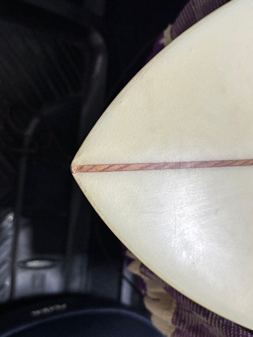 クリステンソンサーフボード　7.2フィート シングル　フィン無し　ソフトケース付