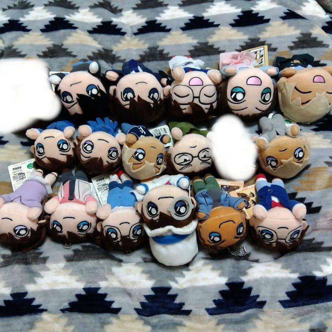 名探偵コナン 寝そべり キーチェーンマスコット ぬいぐるみセット大量まとめ売り③