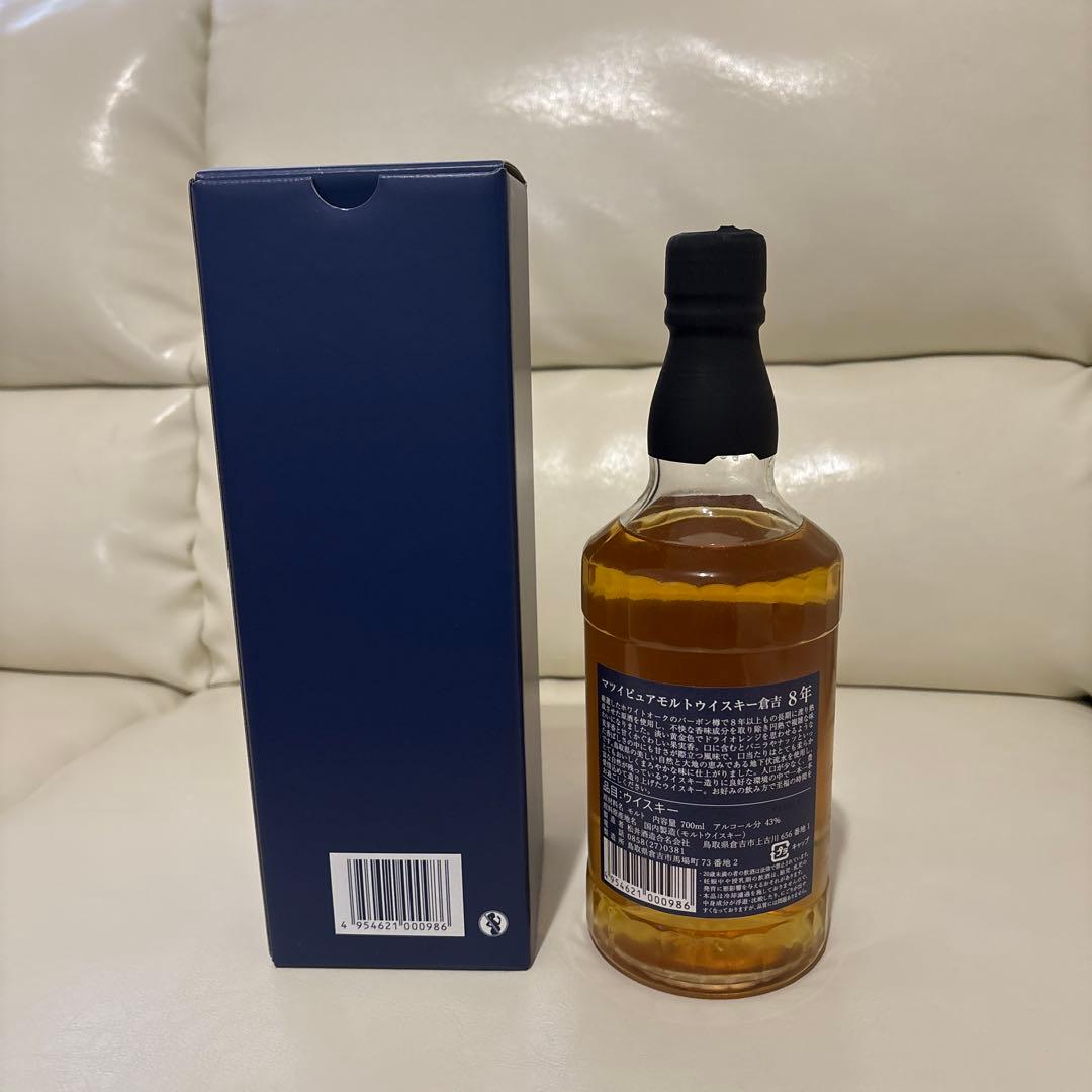【国産ウイスキー】マツイ ピュアモルト ウイスキー 倉吉８年