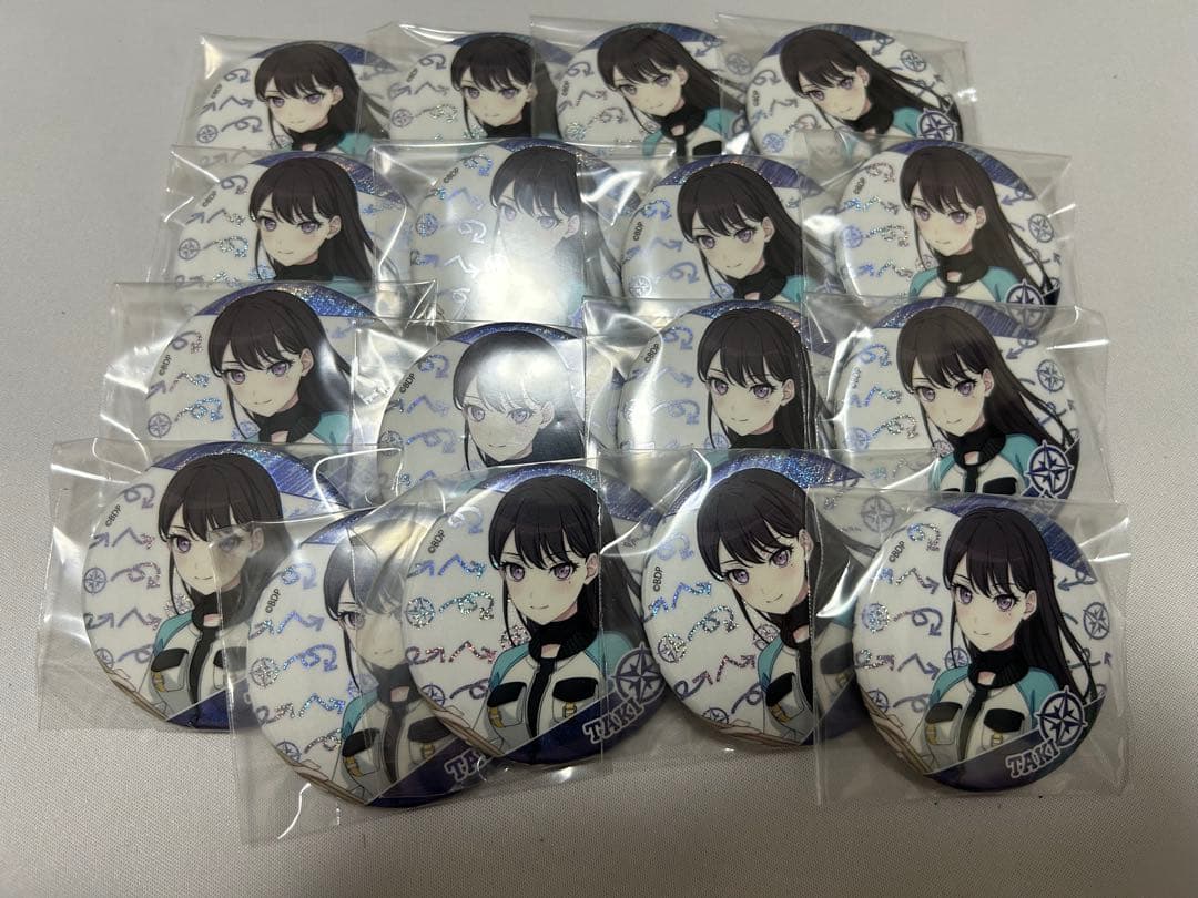 バンドリ 10th MyGO!!!!! 椎名立希 缶バッジ 17個セット
